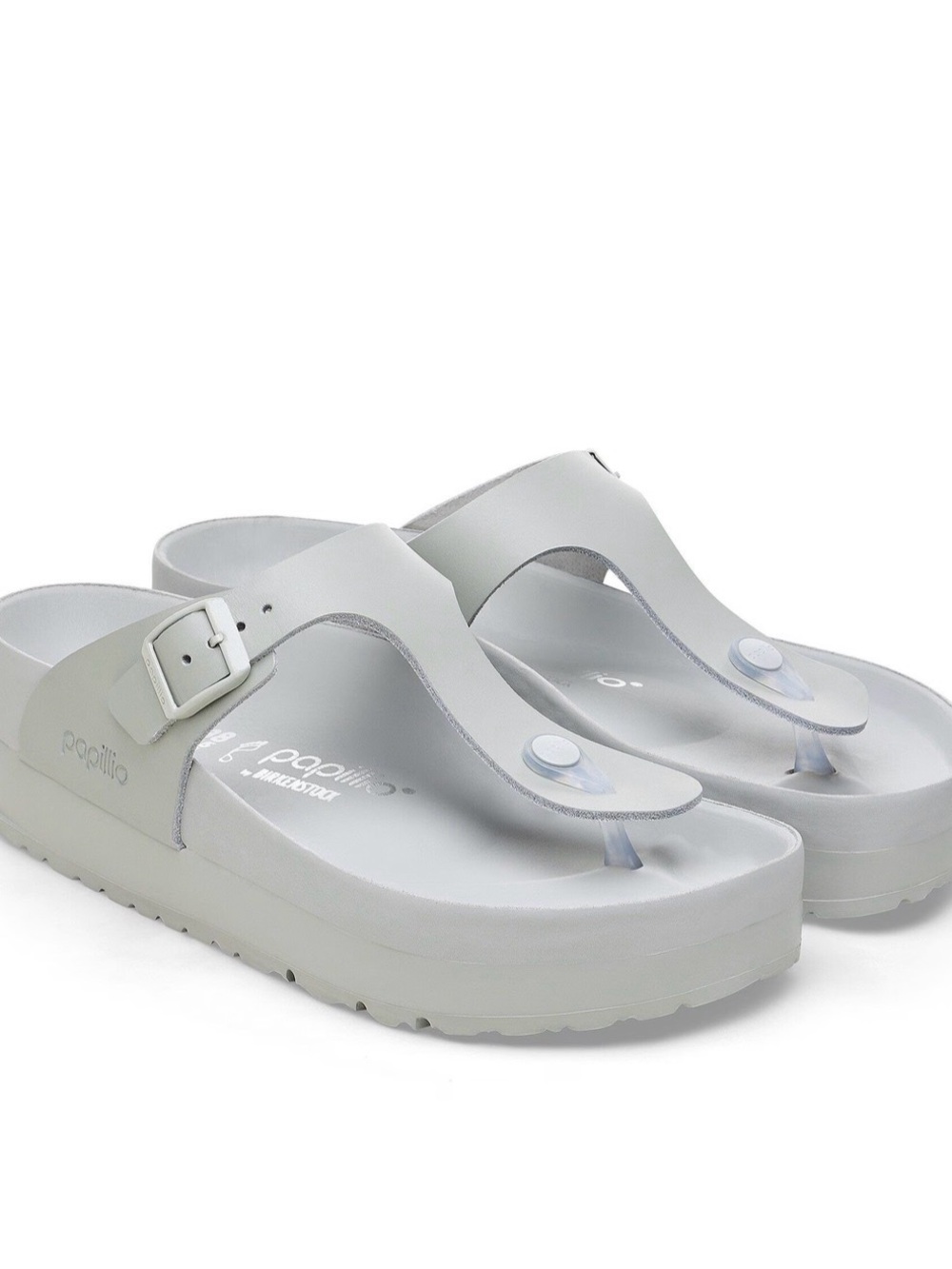 Papillio by Birkenstock Gizeh Flex Platform Mineral Gray 41